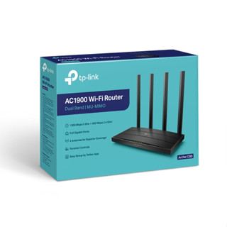 TP-Link Archer C80 Dual-Band WiFi Router MIMO 3x3 เทคโนโลยี ปล่อยสัญญาณสองย่านความถี่