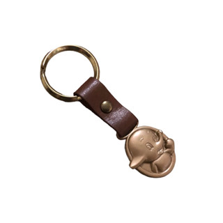 Novelty Bronze Gold Sato-Chan Keychain