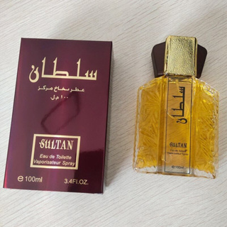 น้ำหอมอาหรับแท้Sultanกลิ่นหอมติดทน ของแท้100%ขนาด100ml.น้ำหอมสำหรับผู้ชายและผู้หญิง