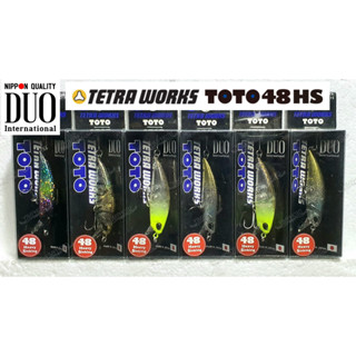 DUO Tetra works TOTO 48HS 4.3g. เหยื่อปลอม ดูโอ้ ของแท้ 100% เหยื่อตกปลา