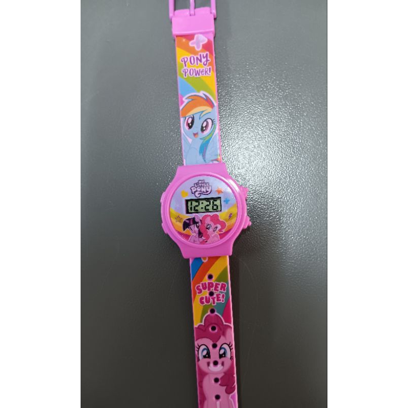 นาฬิกาโพนี่ นาฬิกาทรานฟอร์เมอร์ ลิขสิทธิ์แท้💯 นาฬิกาดูเวลาได้จริง⌚️⏰️