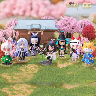 [พร้อมส่ง] รวมโมเดลกล่องสุ่ม องเมียวจิ [AULDEY] ❣️ Onmyoji Blind Box Real World Wonder - แบบยกกล่องลุ้น secret❣️