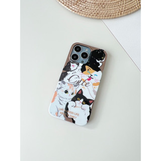 สอบถามก่อนกดสั่ง เคสแมว ผิวเงา ขอบนิ่ม ลายแมว เคสแข็ง ผิวมัน เคสสัตว์ คลุมรอบ เคสโทรศัพท์ ขอบนิ่มหลังแข็ง ผิวมันเงา แมว