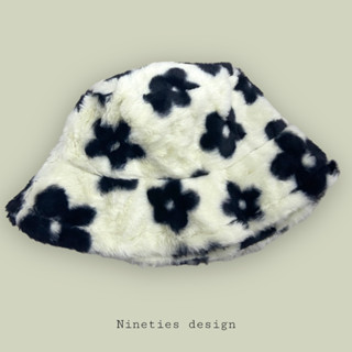 Nineties Design_ Hat_Theo_หนวกบักเก็ตลายดอกไม้สุดน่ารัก