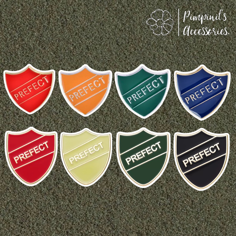 ร้านในไทยพร้อมส่ง : เข็มกลัดเซ็ท”พรีเฟค” จากหนังแฮร์รี่พอตเตอร์ | “PREFECT” Harry Potter Movie Enamel Brooch Pin Set.