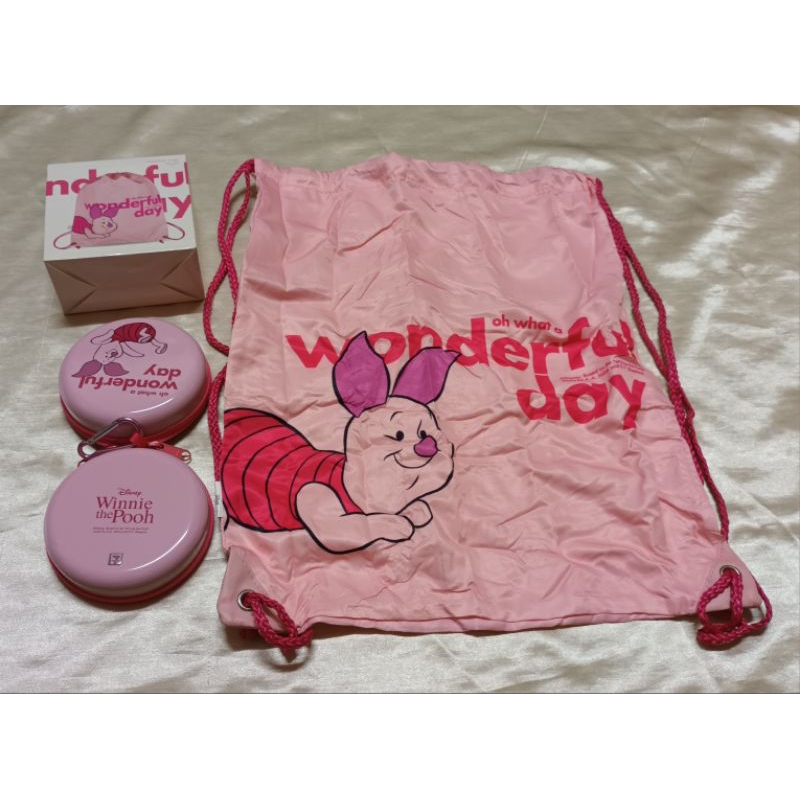 กระเป๋าเป้ลายPiglet/งานเซเว่น