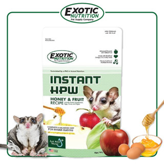 Exotic Nutrition - อินแสตนท์ ไฮโปรตีนวอมบารู น้ำผึ้งและผลไม้ Instant HPW ขนาด 8 oz. / 1 ปอนด์