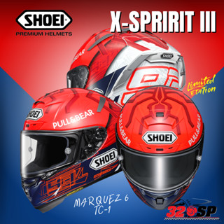 แถมฟรี !!! กระเป๋าใส่หมวกกันน็อค !! หมวกกันน็อค SHOEI | X-SPIRIT3 MARQUEZ TC-1 limited ส่งไว!!!