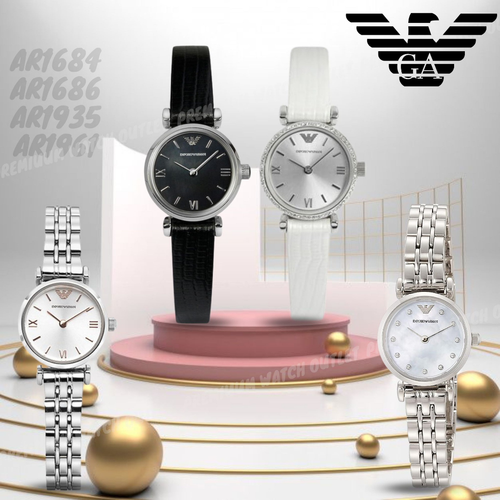 OUTLET WATCH นาฬิกา Emporio Armani OWA328 นาฬิกาข้อมือผู้หญิง นาฬิกาผู้ชาย แบรนด์เนม Brand Armani Watch AR1764