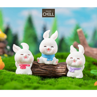 [MC664] ตุ๊กตุ่นจิ๋ว กระต่าย ยิ้มร่า 🐰 (1 ตัว ราคา 15 บาท)