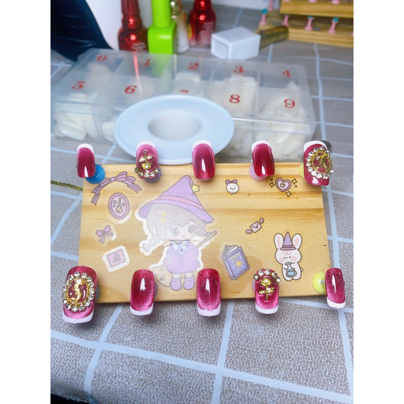 เล็บเจลjj_shop แถมฟรีกาว/ตะไบ