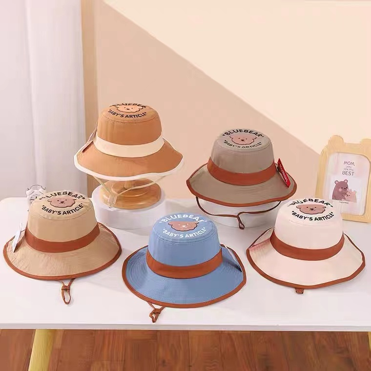 Hats & Caps 95 บาท หมวกบัดเก็ตของเด็กโต 3-9ขวบ รอบหัว54cm Baby & Kids Fashion