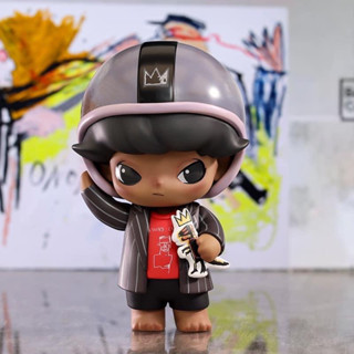 🔸พร้อมส่ง  🔹POP MART DIMOO × Dimoo X Jean-Michel Basquiat 001 FIgurine