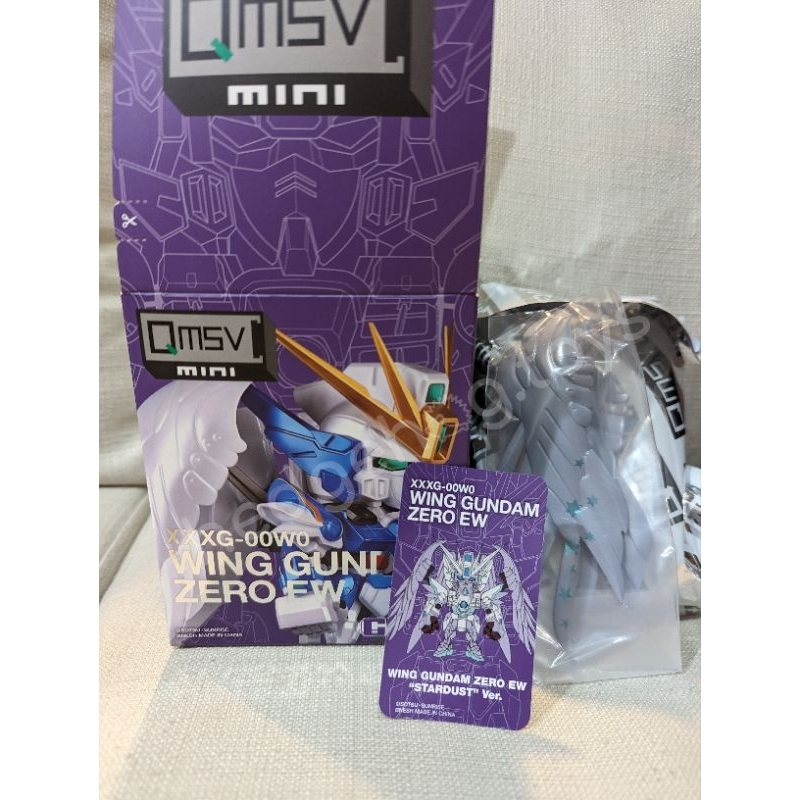 QMSV Mini Wing Gundam Zero EW Stardust ของใหม่ พร้อมส่ง