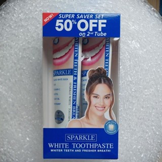 Sparkle white toothpaste ยาสีฟันสูตรฟันขาว 100g.