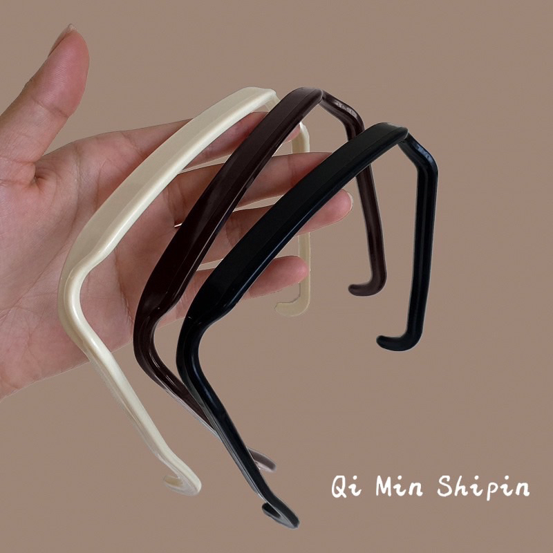 [สินค้าพร้อมส่งจากไทย  จัดส่งเร็ว]  ที่คาดผมทรงแว่นตา ตัวดัง กำลังฮิตในติ๊กตอก ที่คาดผมทรงสี่เหลี่ยม