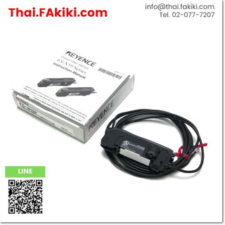 พร้อมส่ง, (A)Unused, FS-N12P Fiber Optic Sensor Amplifier, ไฟเบอร์แอมพลิฟายเออร์ สเปค PNP, KEYENCE (66-008-229)