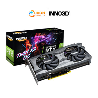 [เเถมGift Voucher 100 บาท]การ์ดจอ VGA INNO3D GEFORCE RTX 3060 TI TWIN X2 LHR - 8GB GDDR6