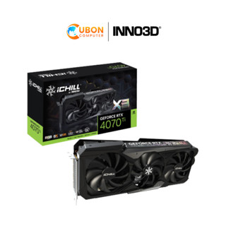 VGA การ์ดจอ INNO3D GEFORCE RTX 4070 ICHILL X3 OC - 12GB GDDR6X ประกันศูนย์ 3 ปี