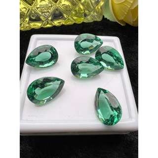 Lab Green Amethyst 10x15mm 1 pieces