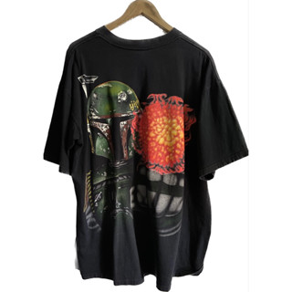 Star Wars Boba Fett XL Vintage T-Shirt เสื้อยืดแขนสั้น