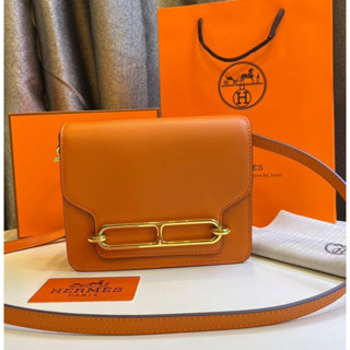 กระเป๋า  hermes งานออริเทียบแท้ size 19cm boxset*