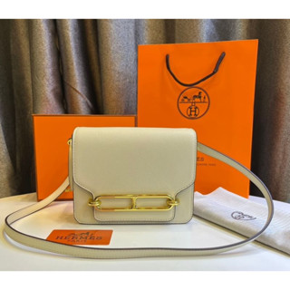 กระเป๋า  hermes งานออริเทียบแท้ size 19cm boxset*