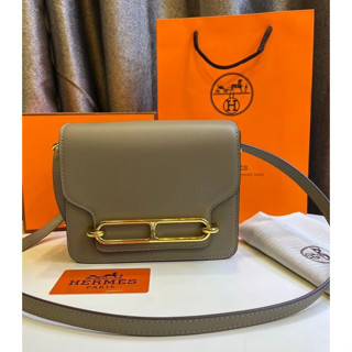 กระเป๋า  hermes งานออริเทียบแท้ size 19cm boxset*