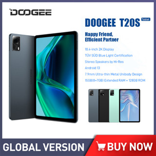 DOOGEE T20S Tablet PC 10.4Inch 8GB RAM+128GB ROM 2K Display 4G Tablet 7500mAh Battery 13MP Main Camera