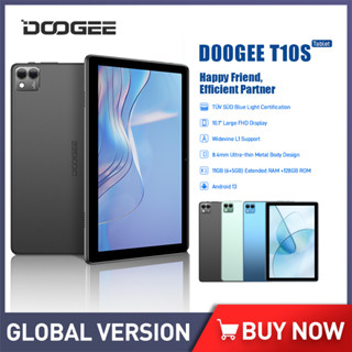 DOOGEE T10S Tablet PC 10.1 Inch 6GB RAM+128GB ROM FHD 8.4MM Display Support 6600mAh