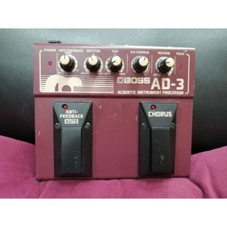 BOSS​ AD-3  ACOUSTIC​ INSTRUMENT​ PROCESSOR