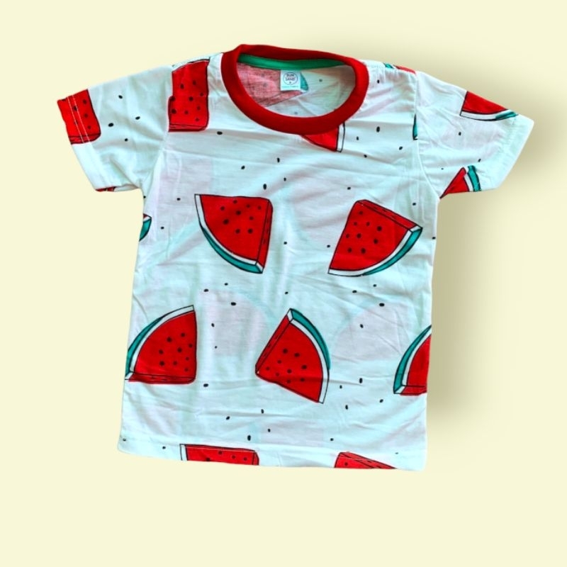 เสื้อยืดเด็ก แตงโม ไซส์ S-XL