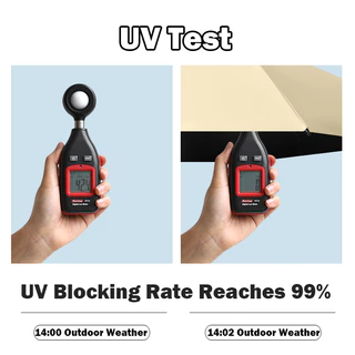 ร่มพับมินิสีพื้น ใช้กันแดด UV ได้ดี เบา พกพาสะดวกมาก