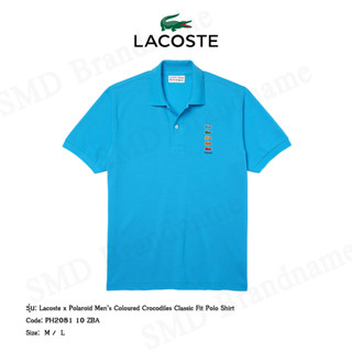 Lacoste เสื้อโปโลชาย รุ่น Lacoste x Polaroid Men’s Coloured Crocodiles Classic Fit Polo Shirt Code: PH2081 10 ZBA