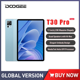 DOOGEE T30 Pro Tablet PC 11 Inch 2.5K Display TÜV Certified 8GB + 256GB 20MP Main Camera Helio G99