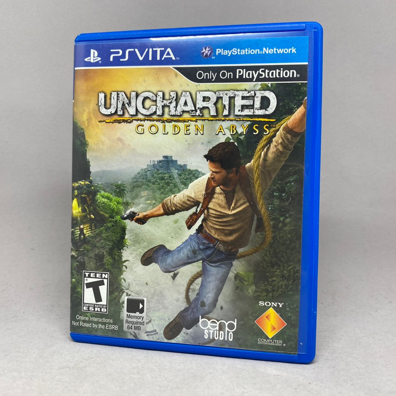 UNCHARTED Golden Abyss PS Vita | แผ่นเกมเพลสเตชั่นวีต้า แท้ | Zone 1 USA | Zone 3 Asia | Korea | ENG