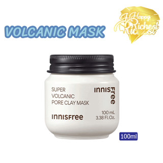 ⚡️Sale⚡️แท้100%⚡️ Innisfree Super Volcanic Pore Clay Mask  100 ml. มาส์กโคลน