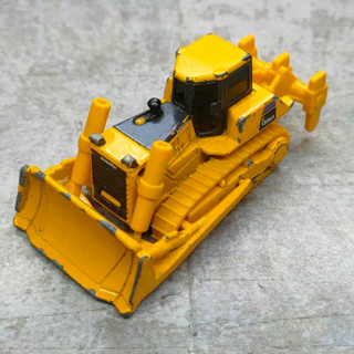 TOMICA โมเดลรถเหล็ก  รถก่อสร้าง KOMATSU  BULLDOZER D155AX  S=1/135