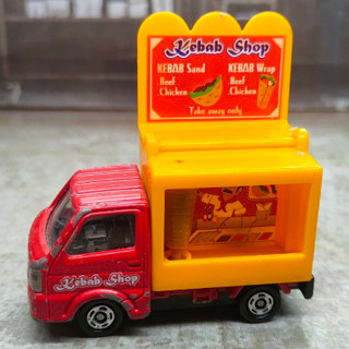 TOMICA โมเดลรถเหล็ก  รถก่อสร้าง รถบรรทุก/ขนส่ง  NO.57 SUZUKI CARRY KEBAB SHOP