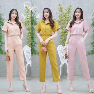 Fashion In My Life เซต 2 ชิ้น มี 3 สี ครีม เหลือง ชมพู