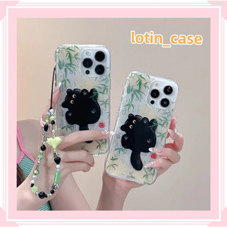 🎁ส่งของขวัญ🎁เคสไอโฟน สำหรับ 11 13 for iPhone Case 14 12 Pro Max แฟชั่น น่ารัก โซ่มุก กันกระแทก ปกป้อง เคสโทรศัพท์