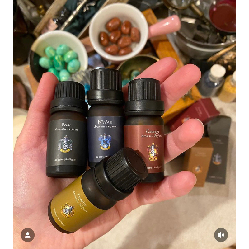 Refill เซตคู่หิน และน้ำหอม 1 กลิ่น Hogwarts Houses Aroma Stone Set