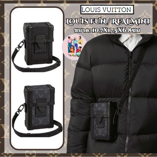 หลุยส์วิตตอง/Louis Vuitton/กระเป๋า LOUIS FUN / REAL MINI / ผู้ชาย / สะพายข้าง