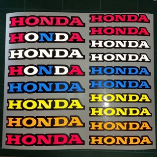 สติ๊กเกอร์แต่งรถสะท้อนแสง HONDA ฮอนด้า