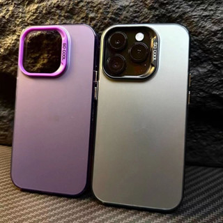 การ์ดเลเซอร์ไล่โทนสี IMD เคสไอโฟน สีเคสโทรศัพท์ For iPhone 11 12 13 14 pro max plus หลุมขนาดใหญ่ ป้องกันการตก