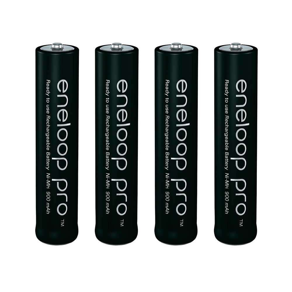 แท้ 100% ประกันศูนย์ Pack 4 ก้อน Panasonic eneloop Pro AAA 950 mah, AA 2550mAh AAA 2000 mah ถ่านชาร์จ