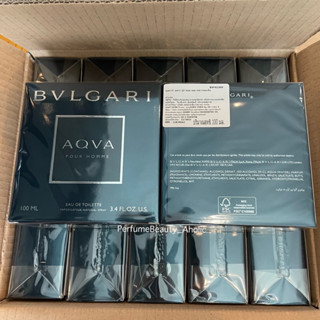 Bvlgari Aqva Pour Homme 100ml. (EDT) กล่องซีล ป้ายไทย แท้100%