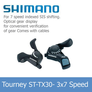 มือเกียร์จักรยานShimano Tourney St-Tx30 ( 3x7 Speed )