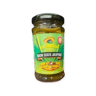 El Sabor Nacho Sliced Jalapenos พริกดองในน้ำเกลือ 225g