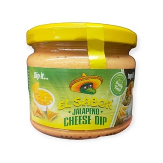 El sabor Jalapeno Cheespe Dip ซอส รสพริกจาลาปิโน ผสม ชีส เอล ซา บอล 300กรัม